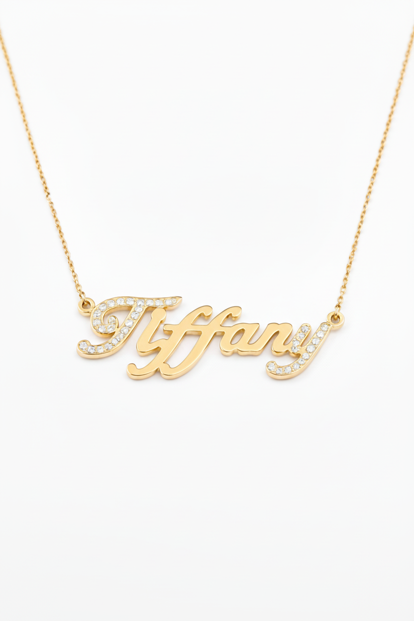 14k Name Necklace